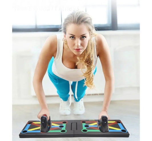 Portable Push System Push-up Bracket Board for Home Fitness